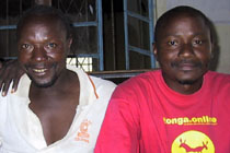Jossam Munkuli and Peter Mungombe